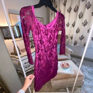Purple Sparkly Dress